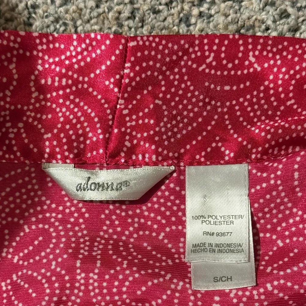Silk Pink Women's Robe - Picture 6 of 6